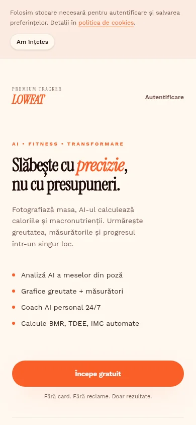 LowFat.life — mobile