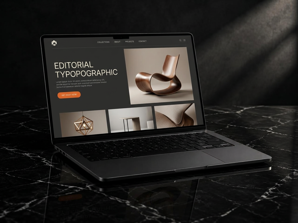 [Mockup Business website — imagine provizorie]